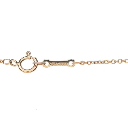 Tiffany 18K Yellow Gold 20mm Elsa Peretti Bean Pendant Necklace 7 of 7