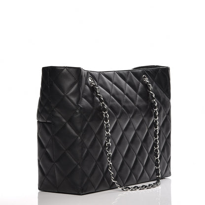 Chanel Calfskin Quilted Large In The Business Tote Black 3 of 7