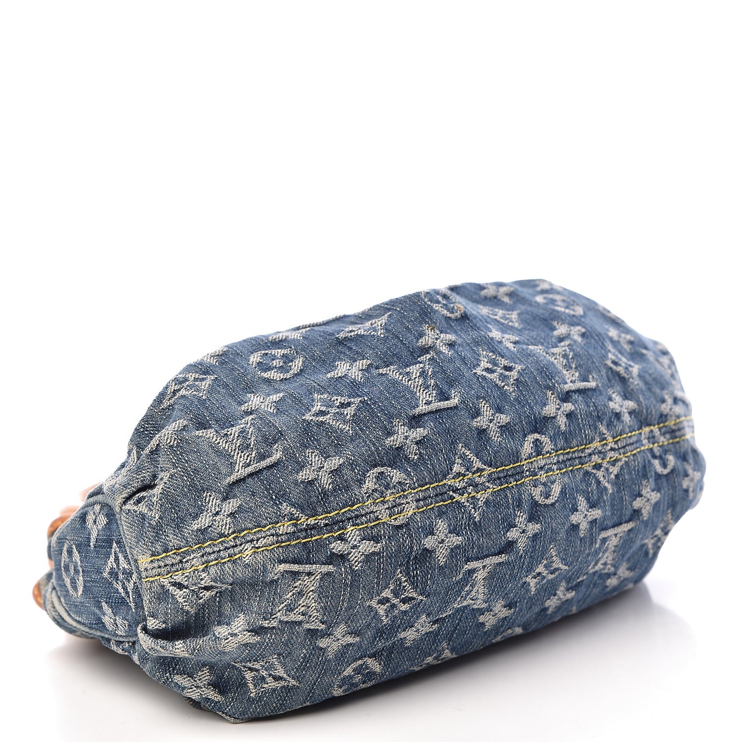 Monogram Denim Pleaty Blue