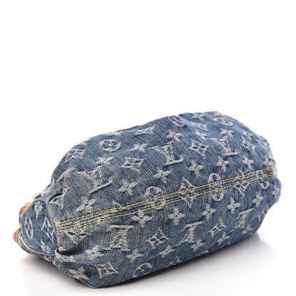 Louis Vuitton Monogram Denim Pleaty Blue 4 of 15