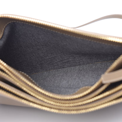 Celine Lambskin Small Trio Crossbody Bag Taupe 7 of 13