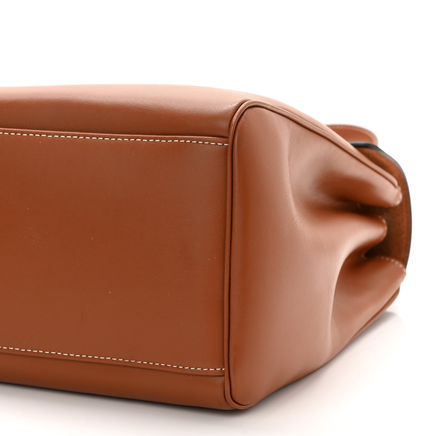 Celine Calfskin Medium Soft 16 Bag Tan 9 of 10