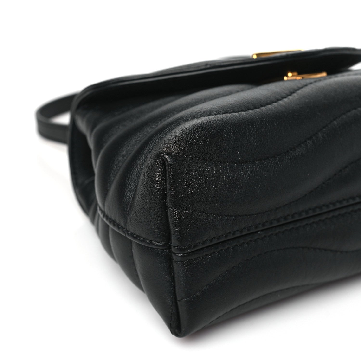Louis Vuitton Calfskin Hold Me New Wave Black 8 of 9