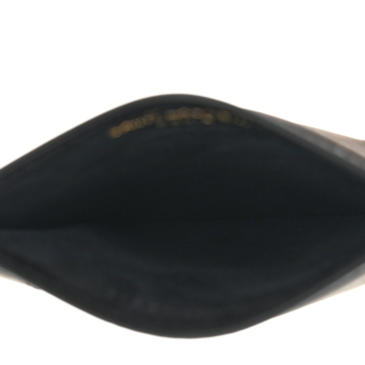 Metallic Grain De Poudre Matelasse Chevron Monogram Credit Card Case Pewter