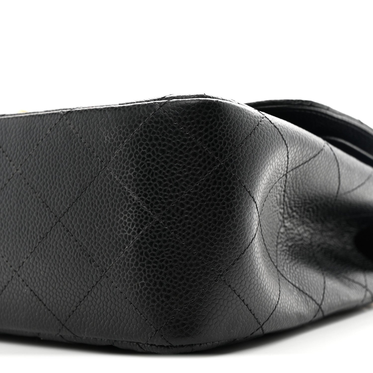 Chanel Caviar Quilted Jumbo Double Flap Black 19 of 19