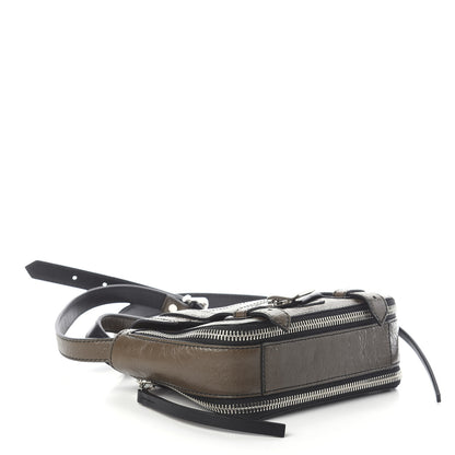 Proenza Schouler Crinkled Calfskin PS1 Mini Zip Crossbody Smoke 3 of 8