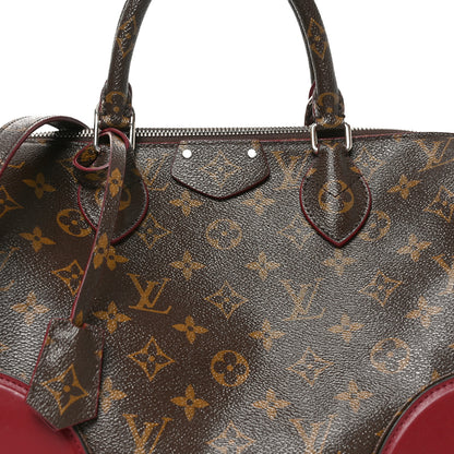 Louis Vuitton Monogram Shine Doc PM Bordeaux 7 of 9