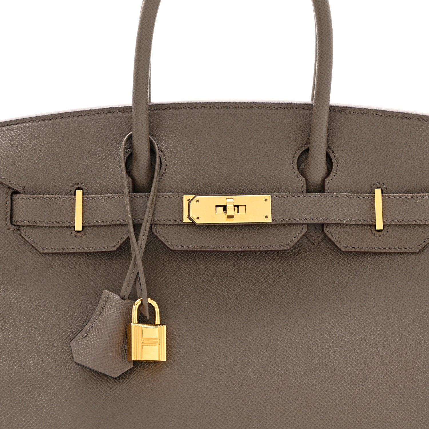 Hermes Epsom Birkin 30 Etain 8 of 12