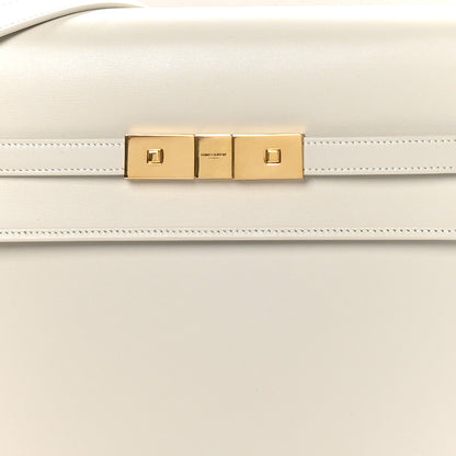 Saint Laurent Smooth Calfskin Manhattan Shoulder Bag Ivory 8 of 11