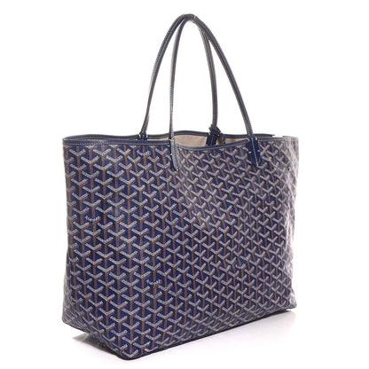 Goyard Goyardine Saint Louis GM Blue 4 of 10