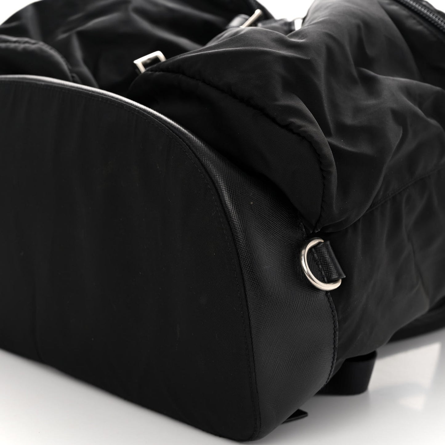 Nylon Viaggio Backpack Black