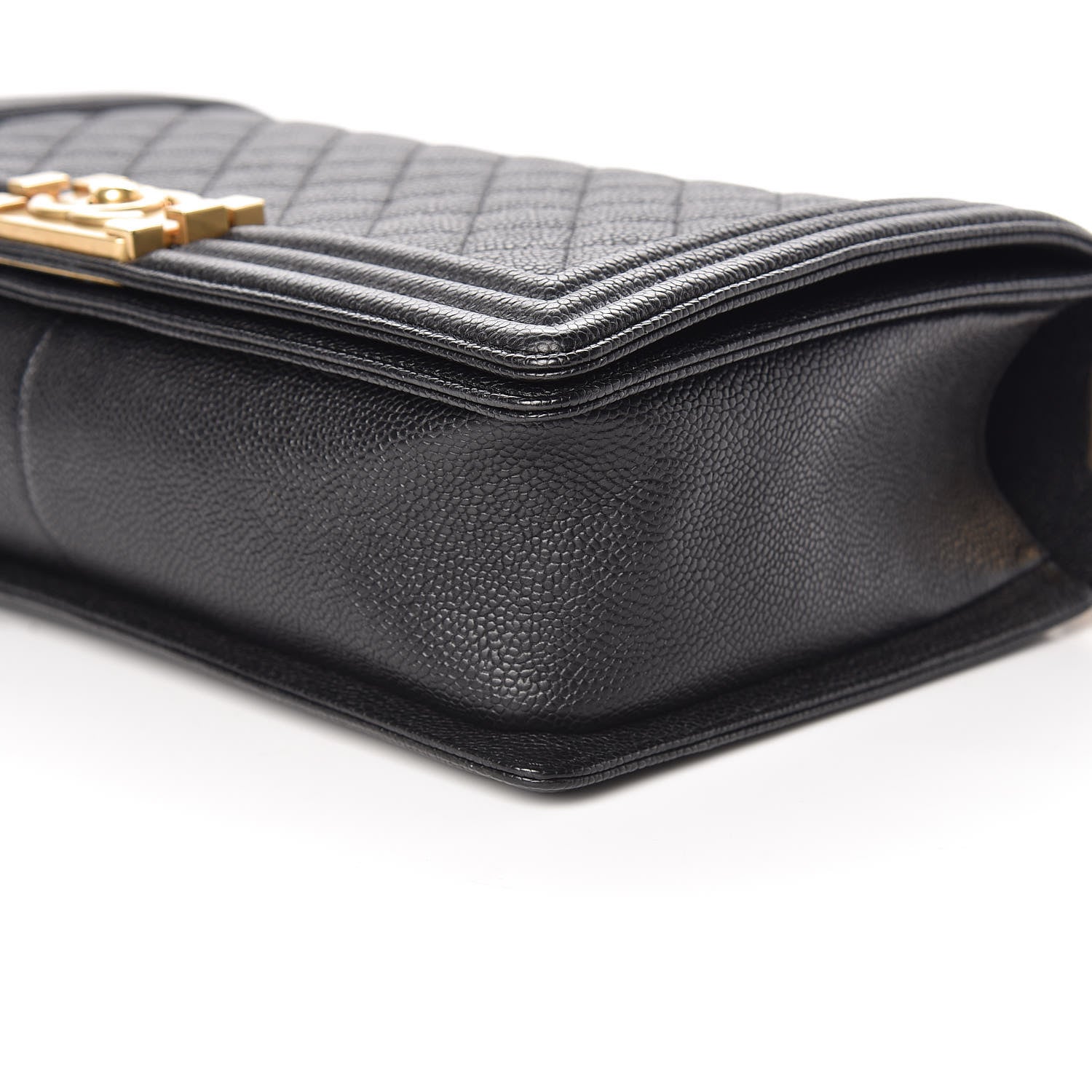 Chanel Caviar Quilted New Medium Boy Flap Black 9 of 10