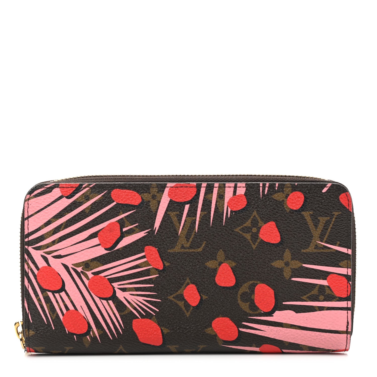 Louis Vuitton Monogram Jungle Dots Zippy Wallet Sugar Pink Poppy 1 of 7