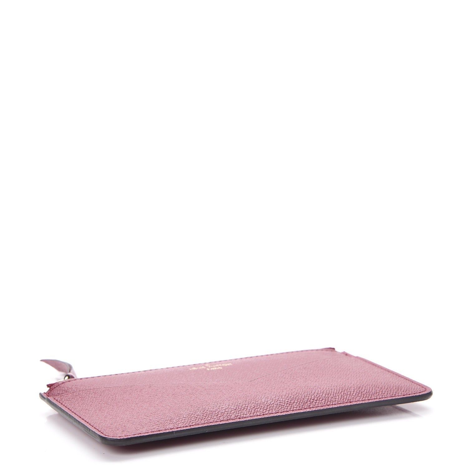 Louis Vuitton Calfskin Jeanne Wallet Zippered Insert Fuchsia 4 of 7