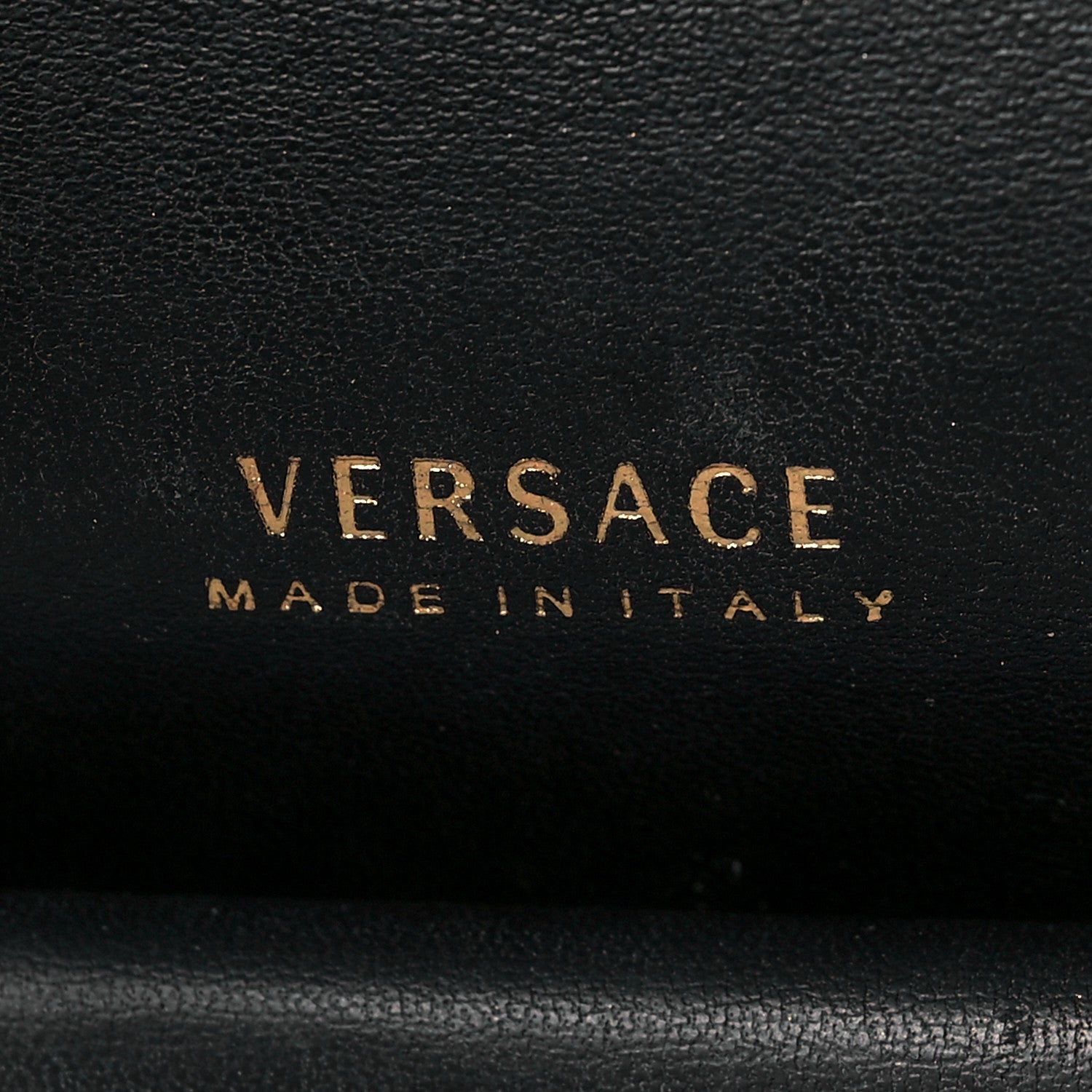 Versace Nappa Quilted Virtus Top Handle Shoulder Bag Black 6 of 21