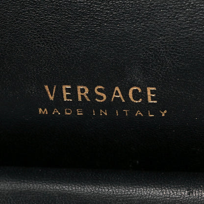 Versace Nappa Quilted Virtus Top Handle Shoulder Bag Black 6 of 21