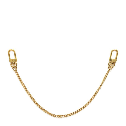 Louis Vuitton Metal Pochette Extender Key Ring Chain Gold 1 of 3