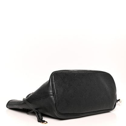 Louis Vuitton Empreinte Monogram Giant Neverfull MM Black 4 of 10