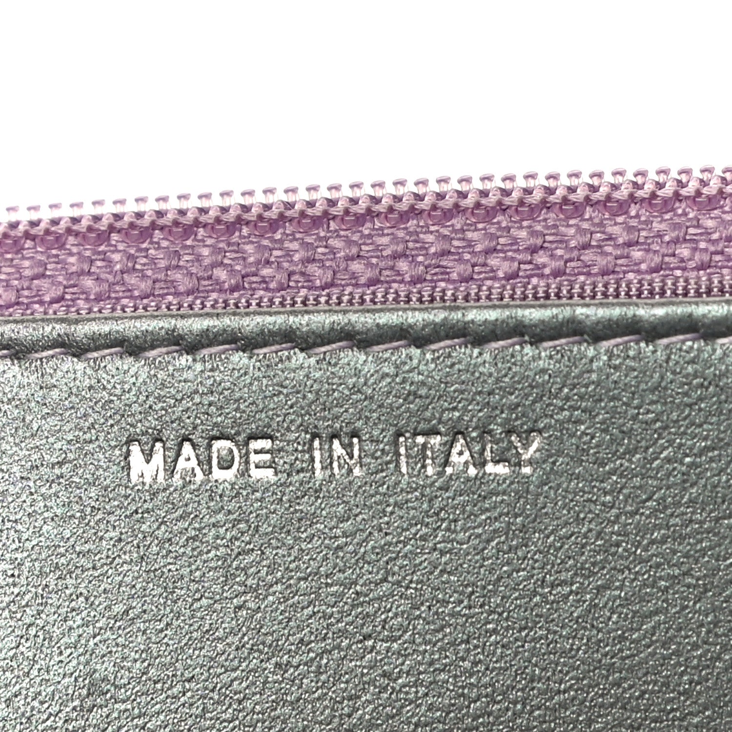 Chanel Iridescent Lambskin Quilted Reissue Wallet On Chain WOC Light Purple 7 of 12