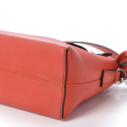 Fendi Vitello Dolce Mini By The Way Boston Bag Papavero 6 of 11