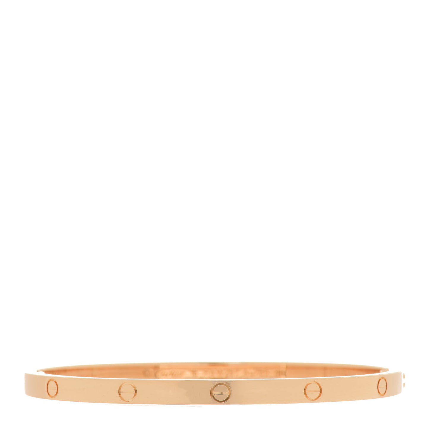 18K Yellow Gold Small LOVE Bracelet 16
