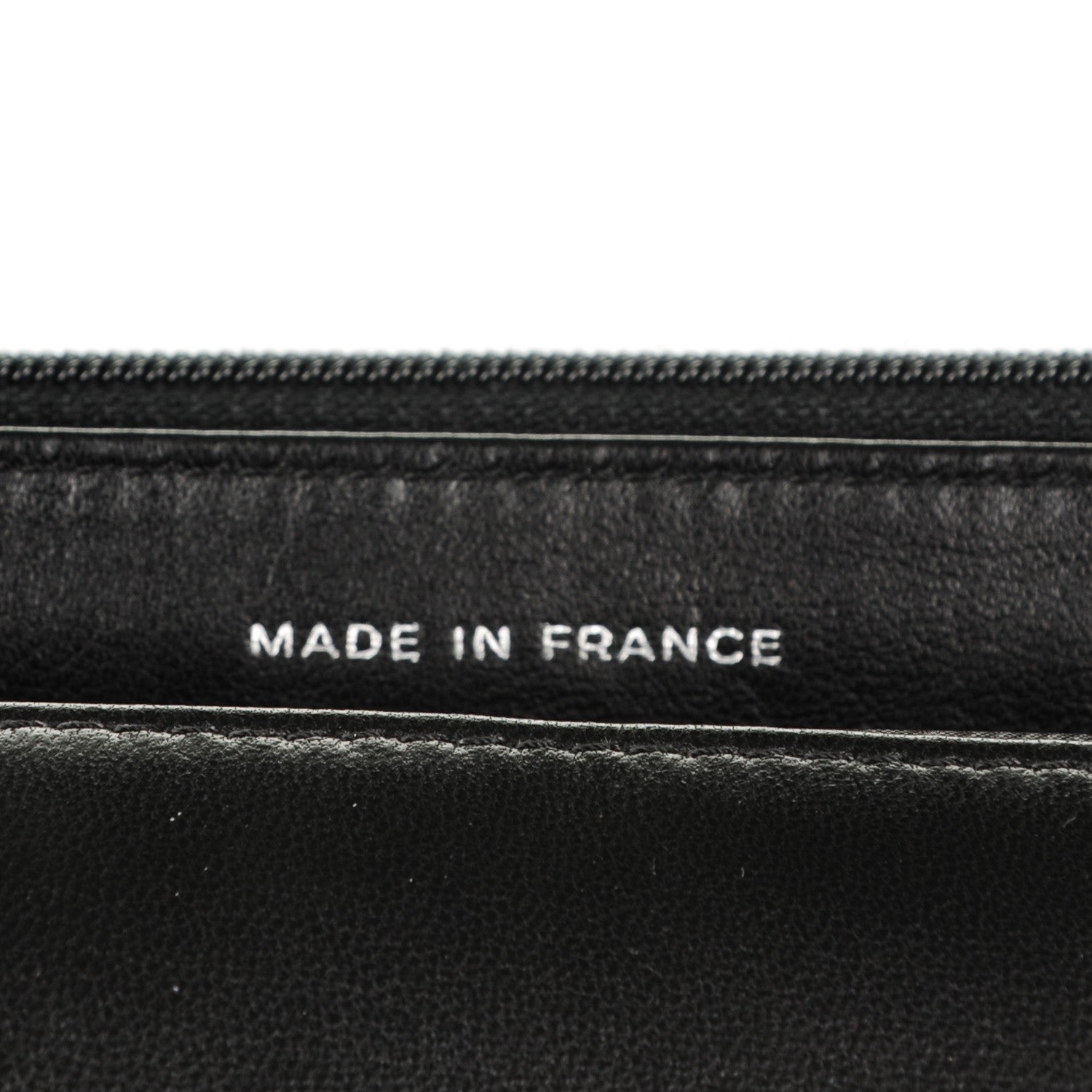 Chanel Caviar Timeless CC Wallet On Chain WOC Black 7 of 8