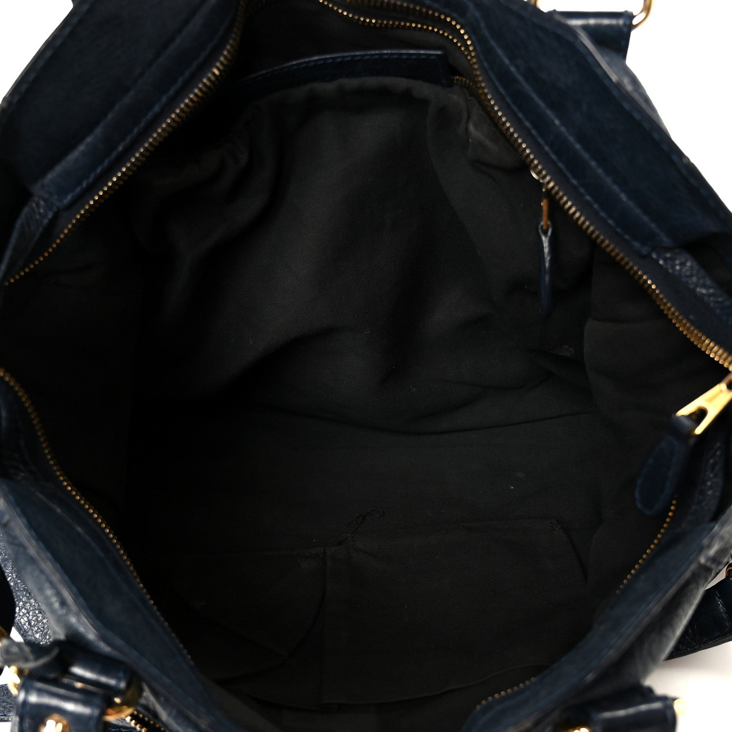 Balenciaga Agneau Giant 12 Gold Hardware City Bleu Obscur 6 of 16