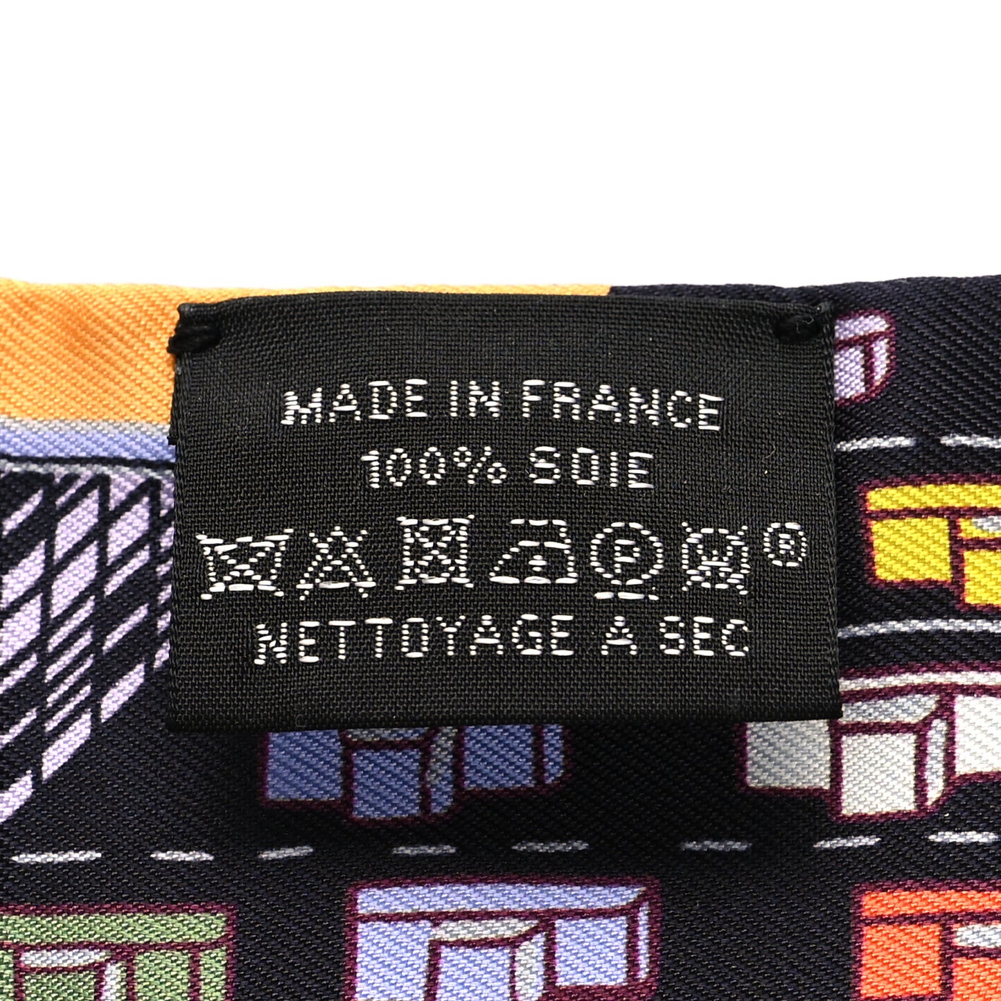 Silk Pantin City Twilly Black Parme Multicolore
