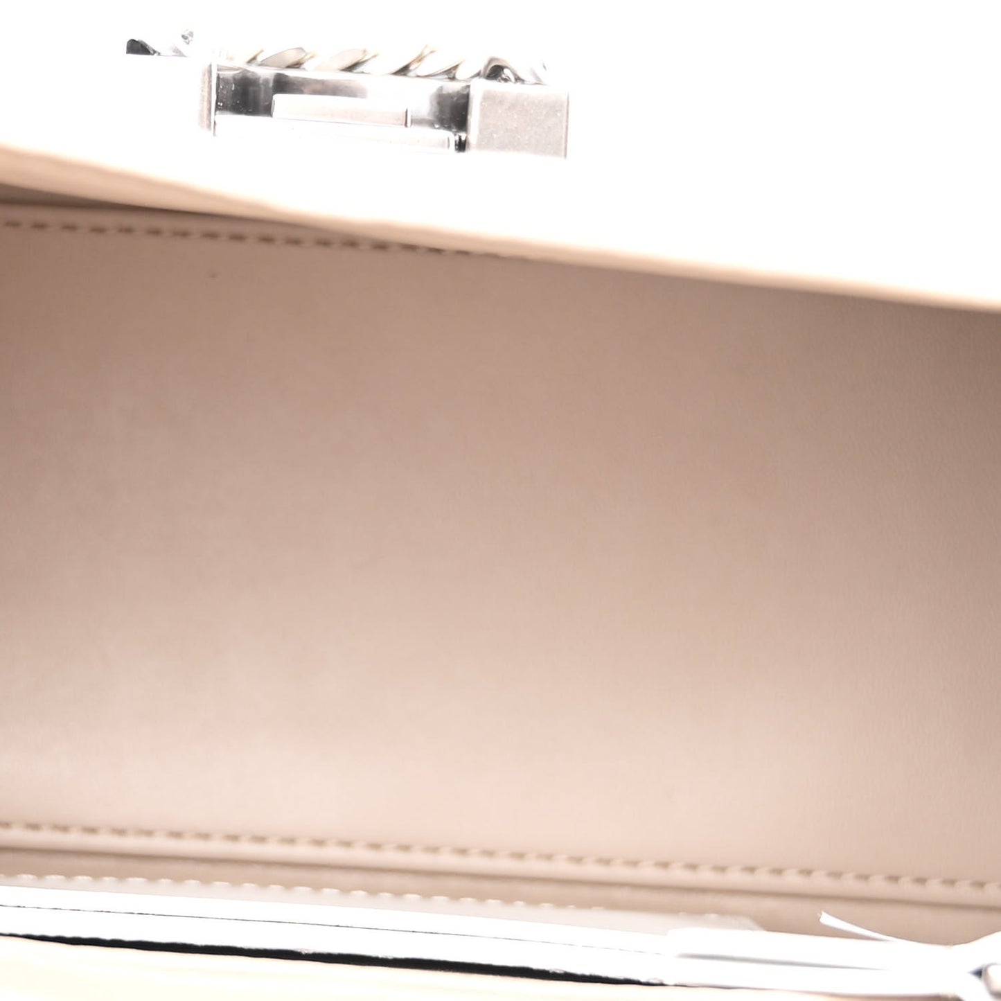 Calfskin The St. Marc Top Handle Bag White