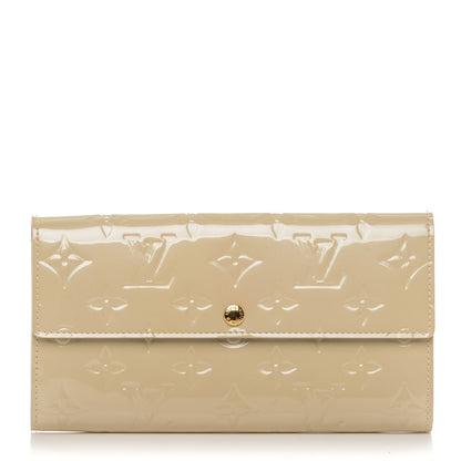 Louis Vuitton Vernis Sarah Wallet Blanc Corail 1 of 7