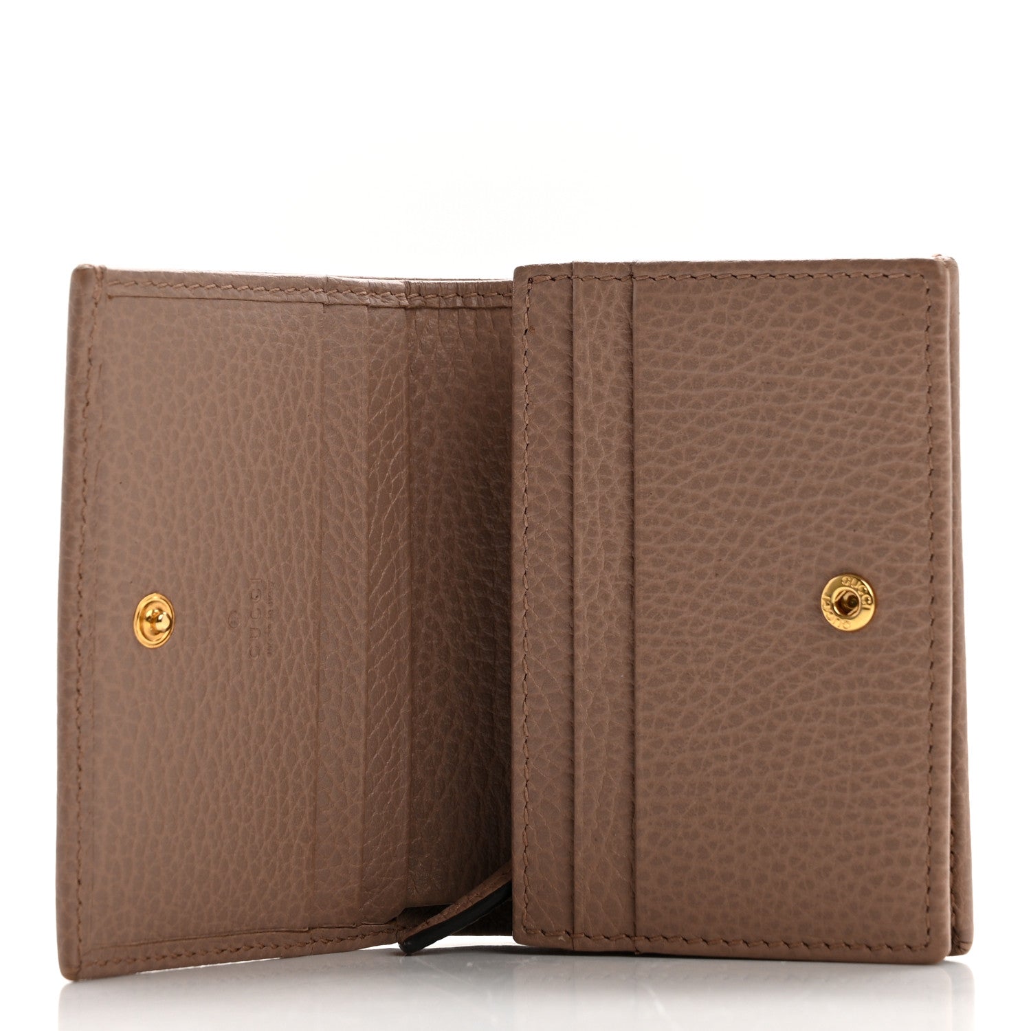 Gucci Dollar Calfskin GG Marmont Card Case Box Porcelain Rose 4 of 12