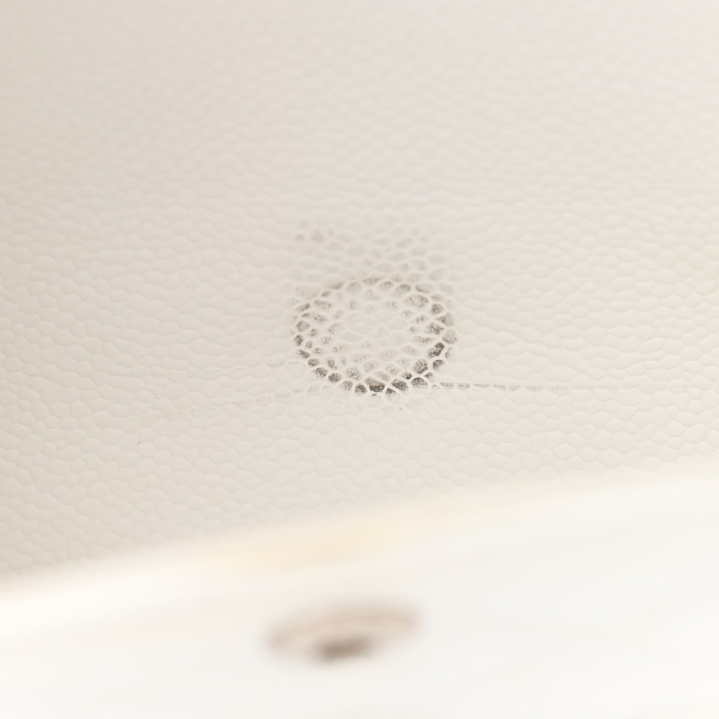 Caviar Quilted Jumbo Double Flap White