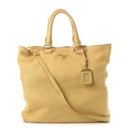 Prada Vitello Daino Tote Ginestra 1 of 9