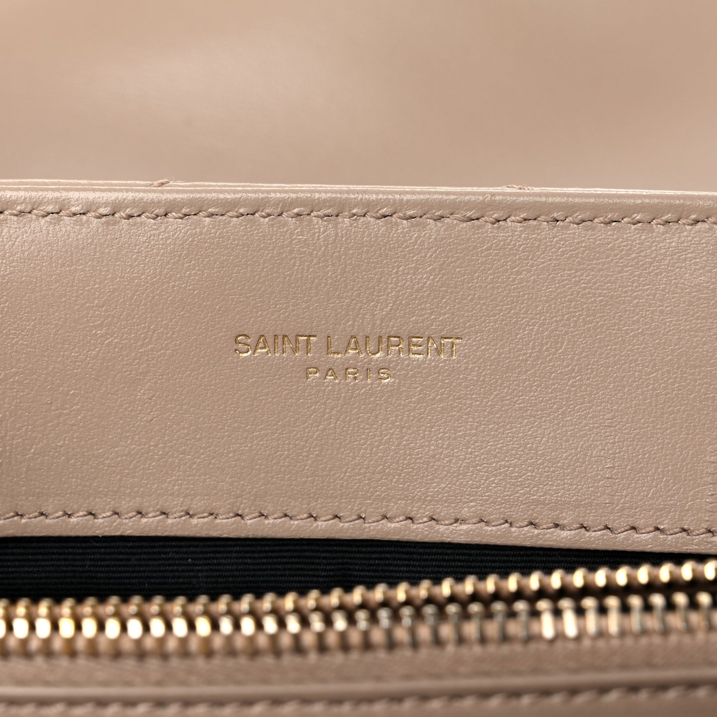 Calfskin Y Quilted Monogram Medium Loulou Chain Satchel Light Natural