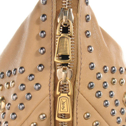 Saint Laurent Studded Sac Y Rock Beige 8 of 10