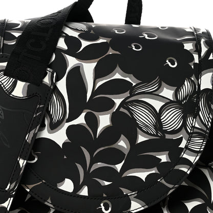 Christian Louboutin Gommato Calfskin Petunia Explorafunk Backpack Black White 7 of 10