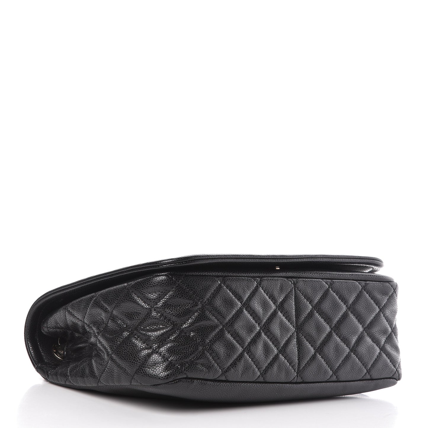 Caviar Large Timeless CC Flap Black