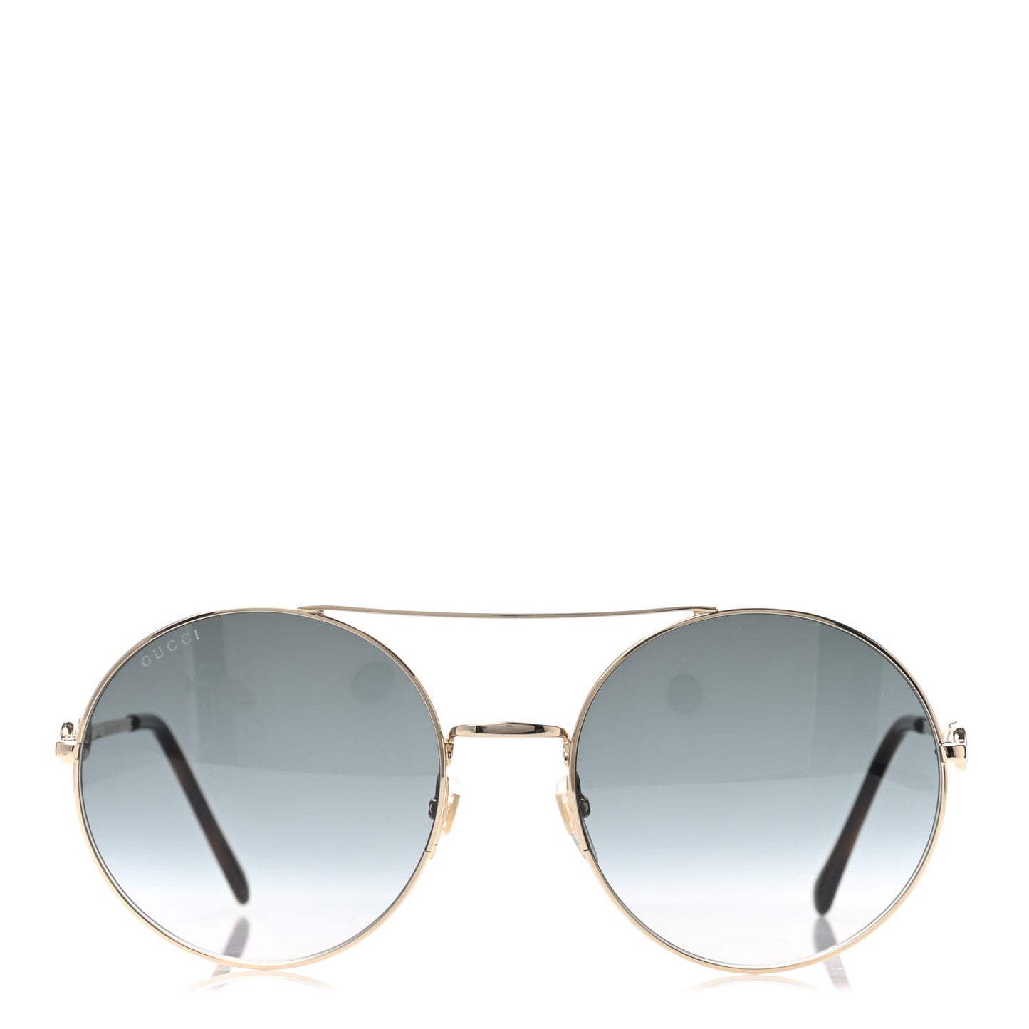 Round Horsebit Sunglasses GG0878S Gold