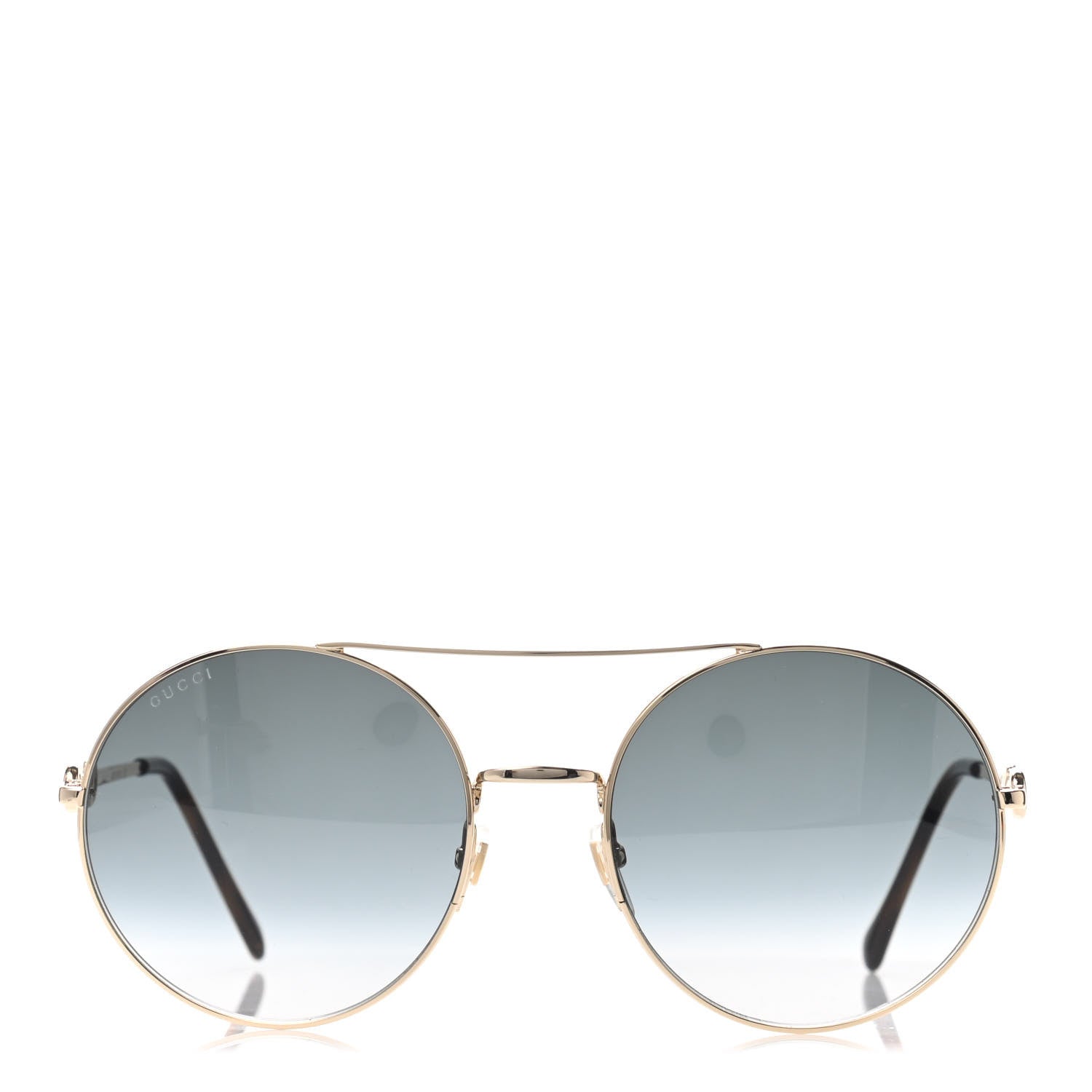 Gucci Round Horsebit Sunglasses GG0878S Gold 2 of 4