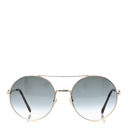 Gucci Round Horsebit Sunglasses GG0878S Gold 2 of 4