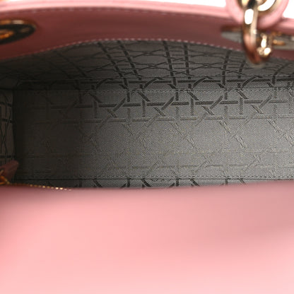 Christian Dior Lambskin Cannage Small My ABCDior Lady Dior Pink 5 of 11
