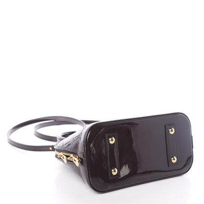 Louis Vuitton Vernis Alma BB Amarante 4 of 9
