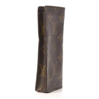 Louis Vuitton Monogram Etui a Lunettes Simple Eyeglass Case 3 of 6