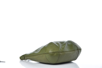 Gucci Pebbled Calfskin Medium Soho Chain Hobo Green 4 of 14