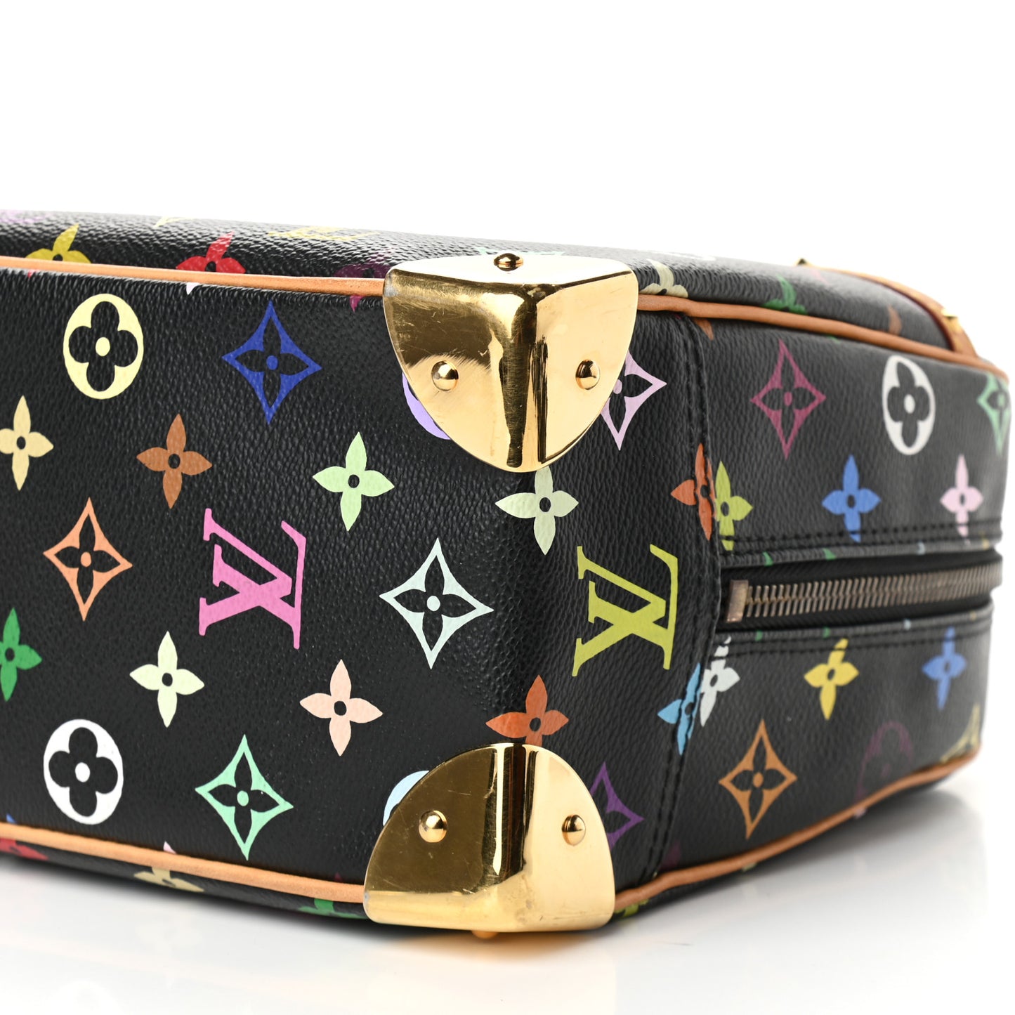 Monogram Multicolor Trouville Black