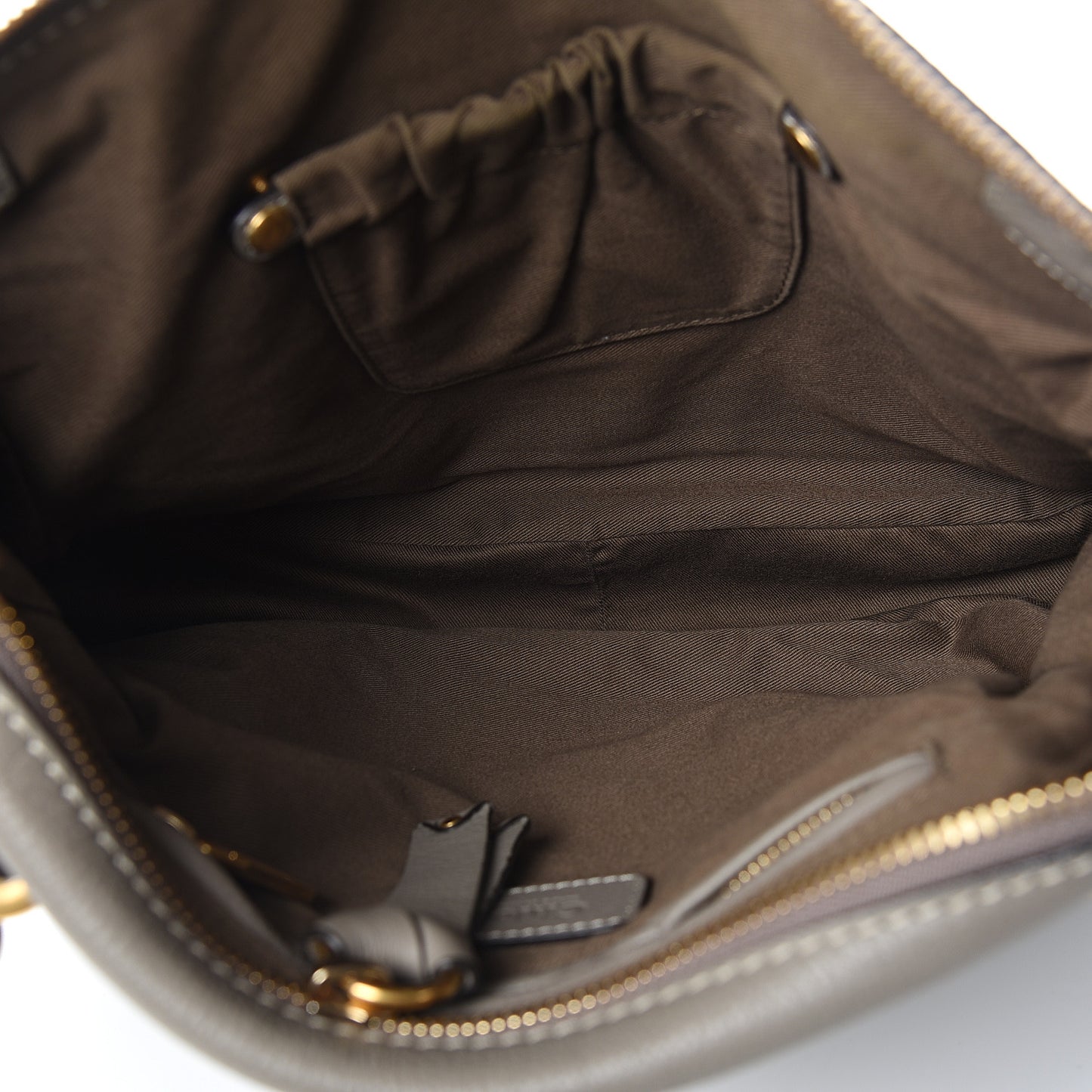 Calfskin Medium Marcie Satchel Cashmere Grey
