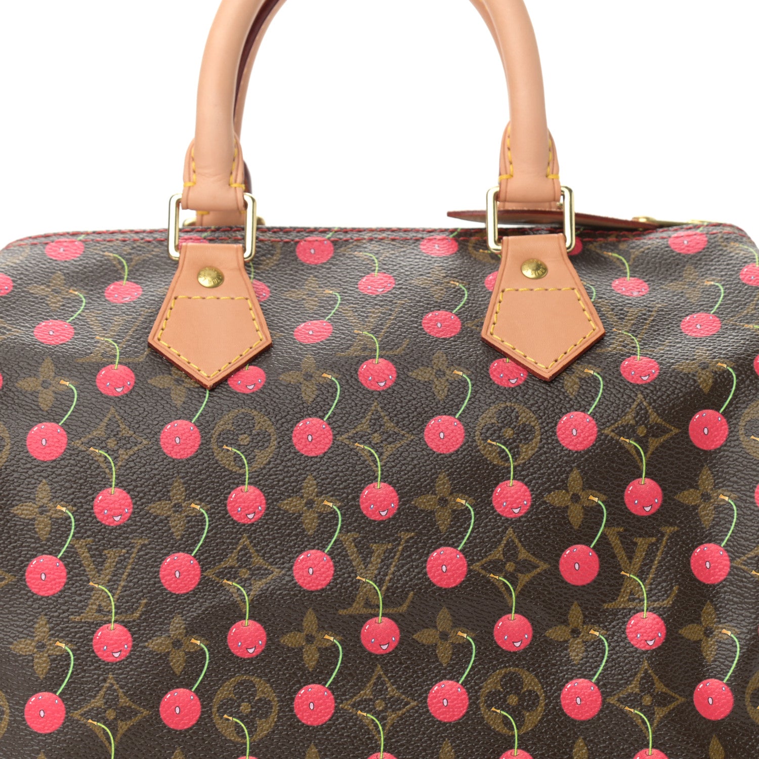 Louis Vuitton Monogram Cerises Speedy 25 8 of 10