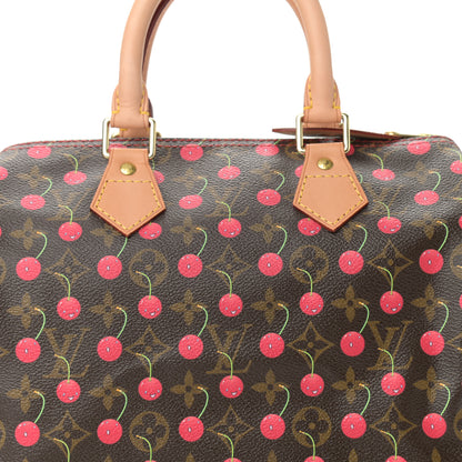 Louis Vuitton Monogram Cerises Speedy 25 8 of 10