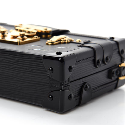 Louis Vuitton Epi Petite Malle Black 7 of 11