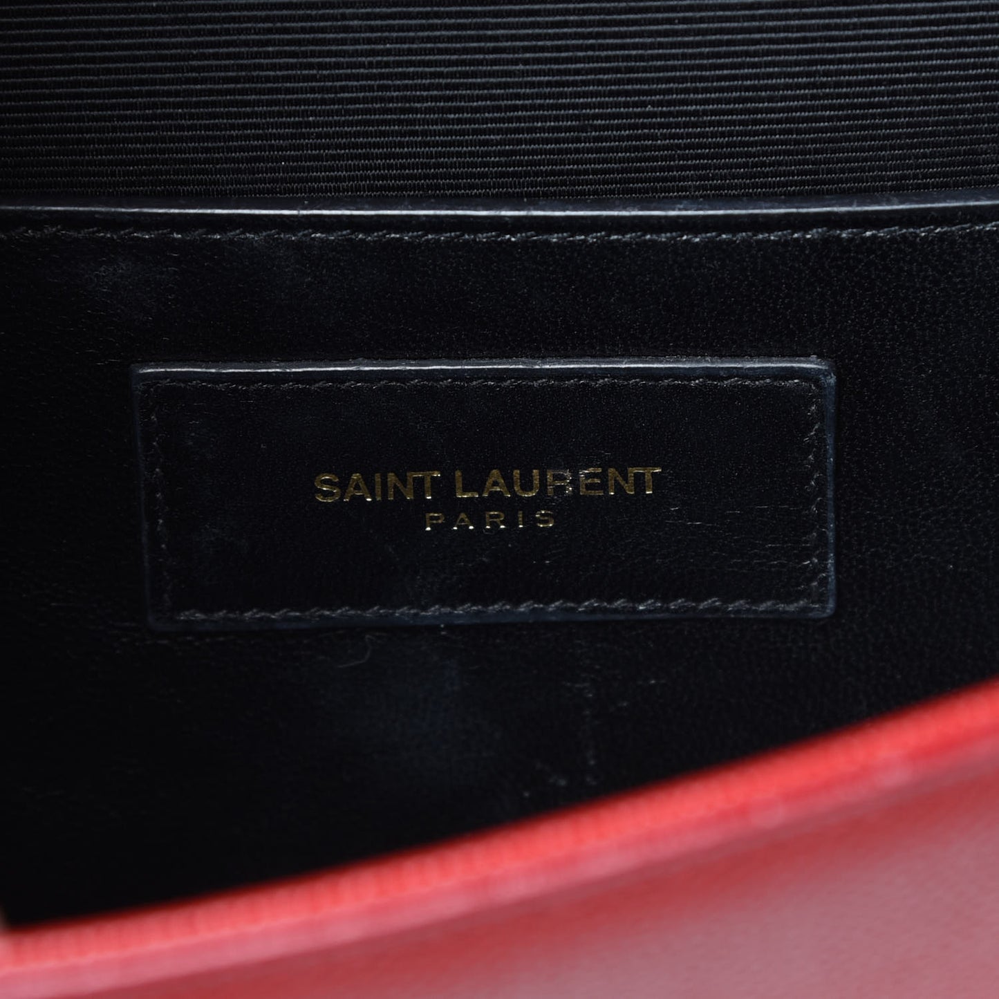 Grain De Poudre Classic Monogram Cassandre Clutch New Red